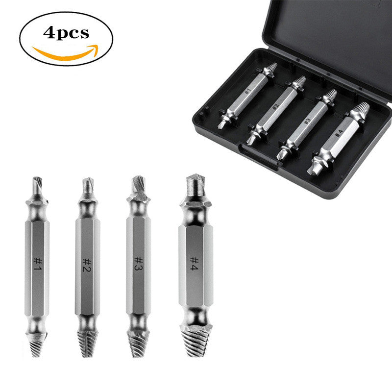 Broken Wire Extractor High-Speed Steel Double-Headed Anti-Thread Anti-Silk Screw Removal Tool Set